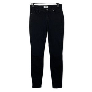 Paige Womens Jeans 27 Verdugo Ultra Skinny Black Overdye Pants Stretch 27x29.5